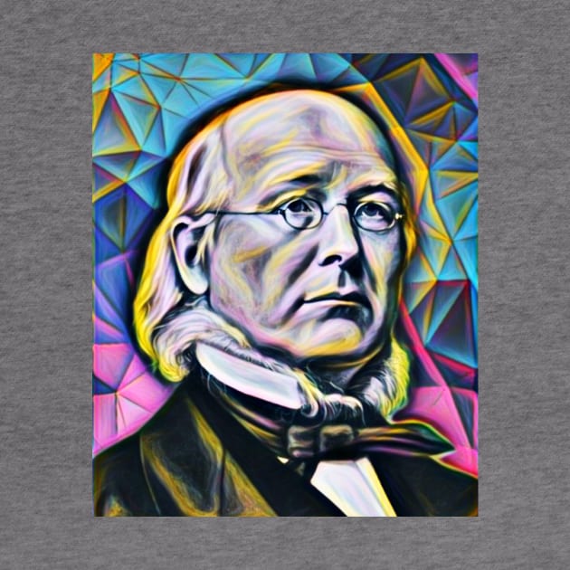 Horace Greeley Portrait | Horace Greeley Artwork 2 by JustLit